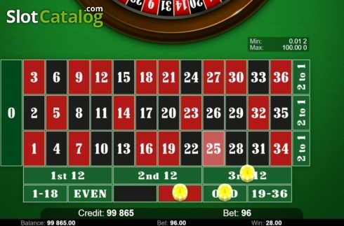 Οθόνη5. Roulette (KAJOT) Κουλοχέρης