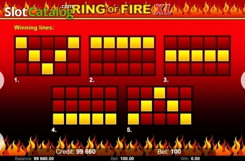 Οθόνη8. Ring Of Fire XL Κουλοχέρης 