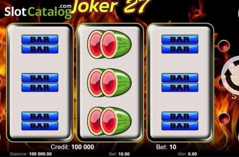 Οθόνη2. Joker 27 Κουλοχέρης