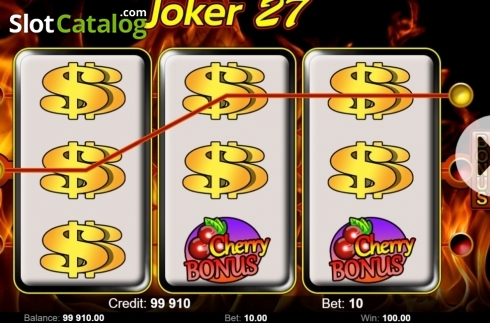 Οθόνη4. Joker 27 Κουλοχέρης