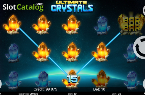 Οθόνη3. Ultimate Crystals Κουλοχέρης