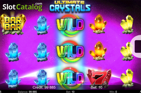 Οθόνη5. Ultimate Crystals Κουλοχέρης