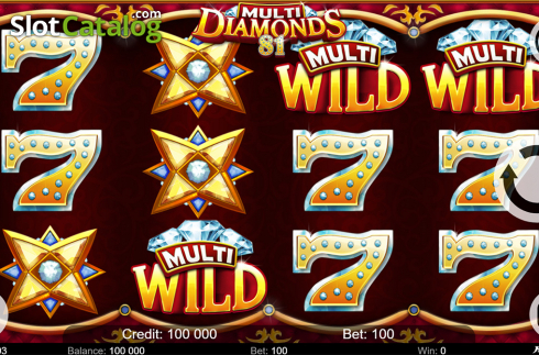 Οθόνη2. Multi Diamonds 81 Κουλοχέρης