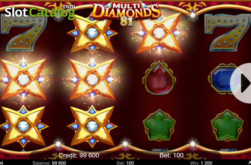 Οθόνη3. Multi Diamonds 81 Κουλοχέρης