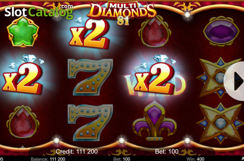 Οθόνη6. Multi Diamonds 81 Κουλοχέρης