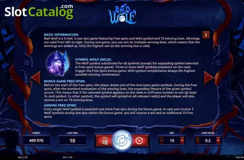 Οθόνη4. Bad Wolf Κουλοχέρης 