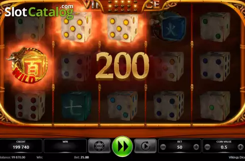 Οθόνη4. Vikings Dice Κουλοχέρης