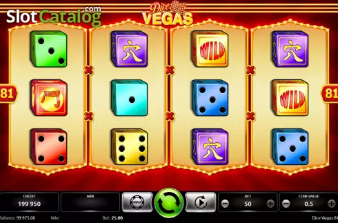 Οθόνη2. Dice Vegas 81 Κουλοχέρης