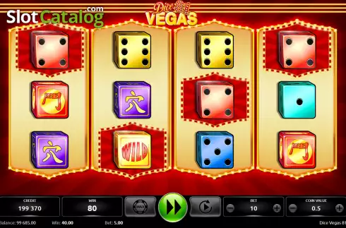 Οθόνη4. Dice Vegas 81 Κουλοχέρης