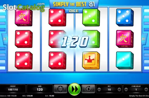 Οθόνη4. Simply The Best 81 Dice Κουλοχέρης