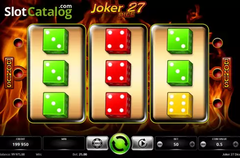 Οθόνη2. Joker 27 Dice Κουλοχέρης
