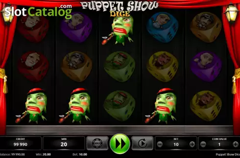 Οθόνη3. Puppet Show Dice Κουλοχέρης