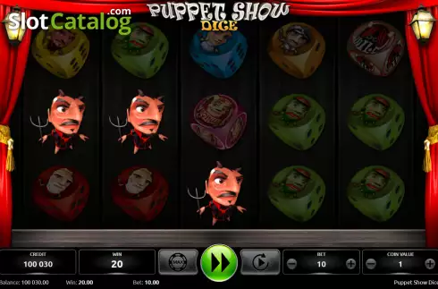 Οθόνη4. Puppet Show Dice Κουλοχέρης