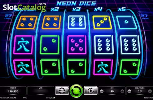 Οθόνη2. Neon Dice (KAJOT) Κουλοχέρης 