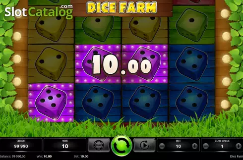 Οθόνη3. Dice Farm Κουλοχέρης