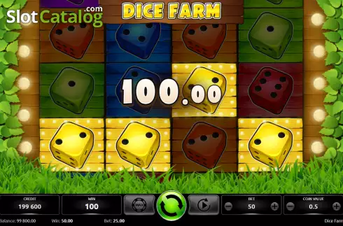Οθόνη4. Dice Farm Κουλοχέρης
