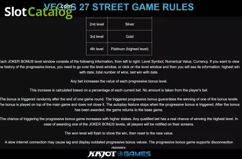 Οθόνη9. Vegas 27 Street Κουλοχέρης