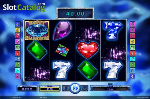 Οθόνη4. Happy Diamonds Κουλοχέρης