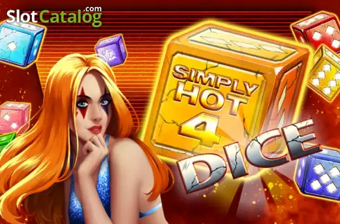Simply Hot 4 Dice Λογότυπο Simply Hot 4 Dice Λογότυπο