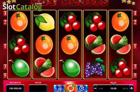 Οθόνη2. Hot Fruits (KAJOT) Κουλοχέρης