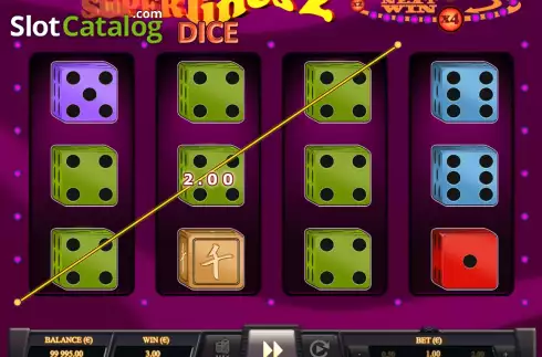 Οθόνη3. Super Lines 2 Dice Κουλοχέρης