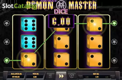 Οθόνη3. Demon Master Dice Κουλοχέρης