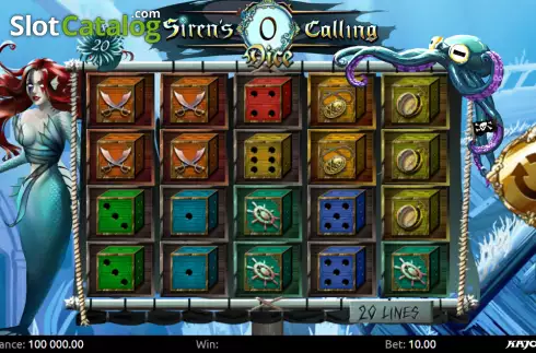 Οθόνη2. Siren's Calling Dice Κουλοχέρης