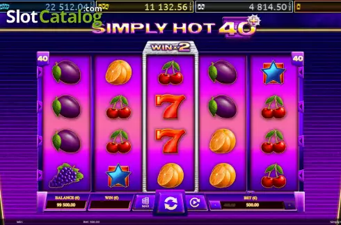 Οθόνη2. Simply Hot 40 + Κουλοχέρης
