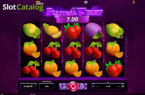 Οθόνη3. Festival Fruits Κουλοχέρης