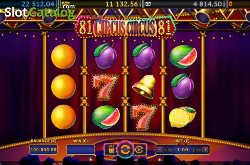 Οθόνη2. Circus Circus 81 Κουλοχέρης 