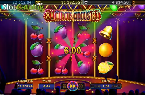 Οθόνη3. Circus Circus 81 Κουλοχέρης 