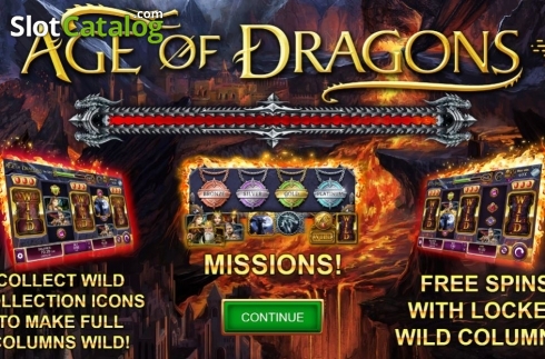 Οθόνη5. Age of Dragons Κουλοχέρης 