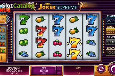 Οθόνη2. Joker Supreme Κουλοχέρης 