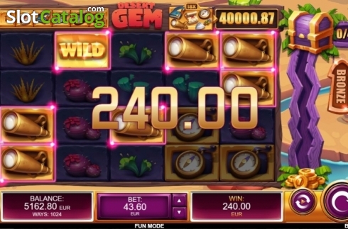 Οθόνη4. Desert Gem Κουλοχέρης 