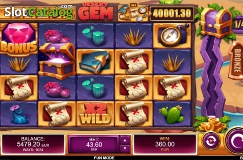 Οθόνη5. Desert Gem Κουλοχέρης 