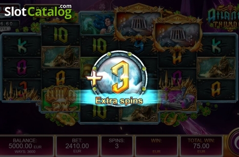 Οθόνη7. Atlantis Thunder St. Patrick's Day Κουλοχέρης