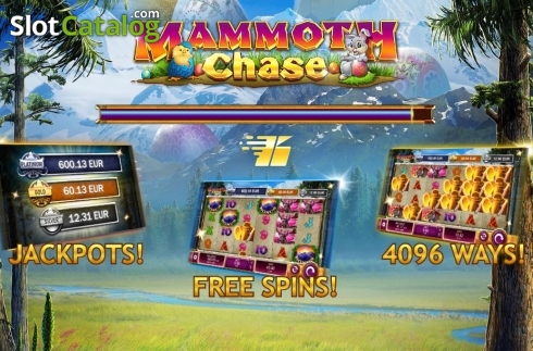 Οθόνη2. Mammoth Chase: Easter Edition Κουλοχέρης