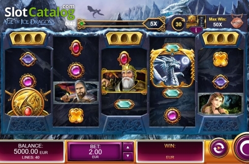 Οθόνη2. Age of Ice Dragons Κουλοχέρης