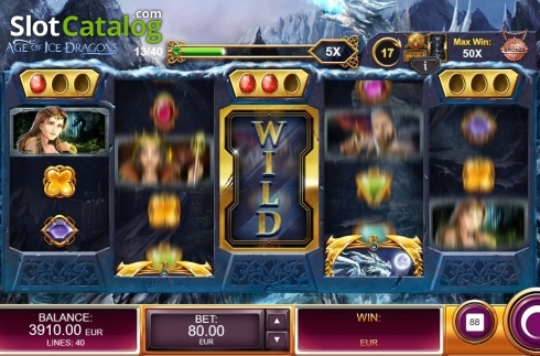 Οθόνη4. Age of Ice Dragons Κουλοχέρης