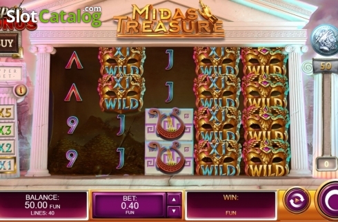 Οθόνη2. Midas Treasure Κουλοχέρης
