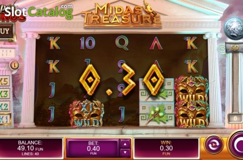 Οθόνη4. Midas Treasure Κουλοχέρης