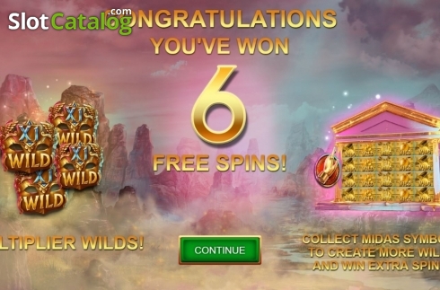 Οθόνη5. Midas Treasure Κουλοχέρης