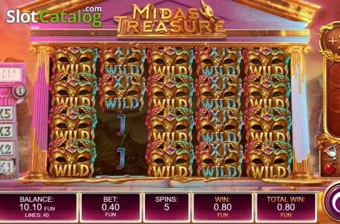 Οθόνη6. Midas Treasure Κουλοχέρης
