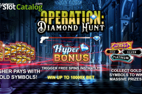 Οθόνη2. Operation Diamond Hunt Κουλοχέρης