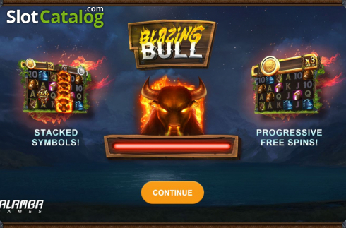 Οθόνη2. Blazing Bull Κουλοχέρης