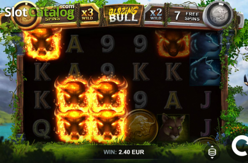 Οθόνη4. Blazing Bull Κουλοχέρης