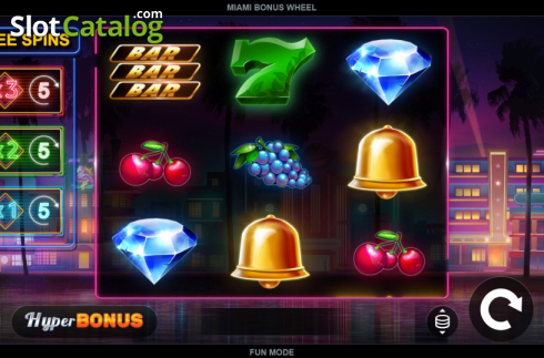 Οθόνη2. Miami Bonus Wheel Κουλοχέρης