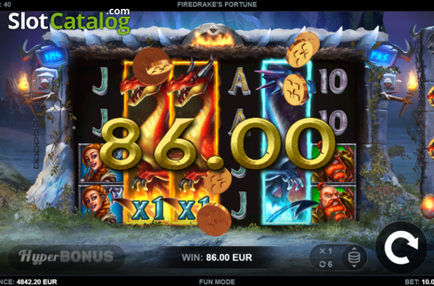 Οθόνη3. Firedrake’s Fortune Κουλοχέρης 