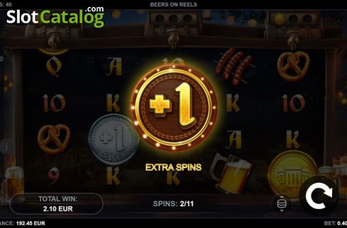 Οθόνη4. Beers on Reels Κουλοχέρης