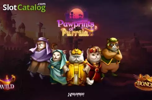 Pawprints of Purrsia Λογότυπο Pawprints of Purrsia Λογότυπο